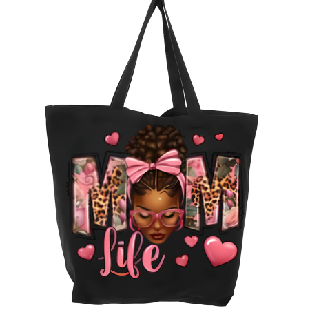 Mom Life Tote Bags