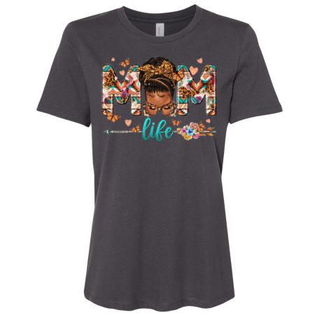 Mom Life Turquoise Woman