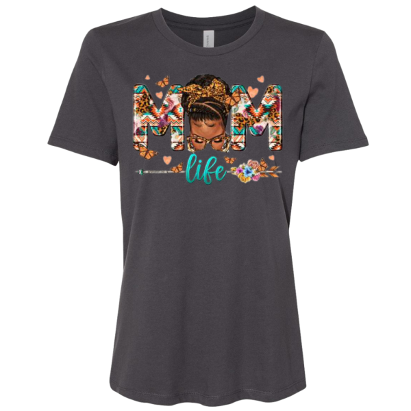 Mom Life Turquoise Woman