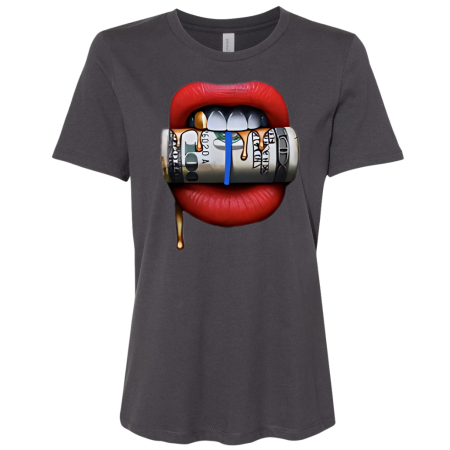 Money Lips Woman