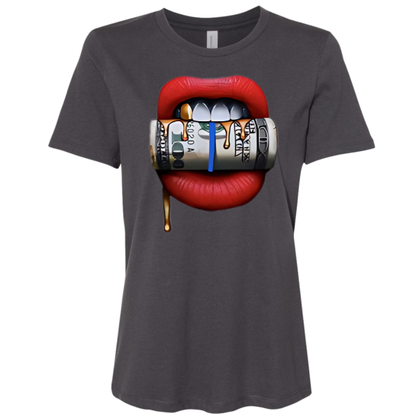 Money Lips Woman