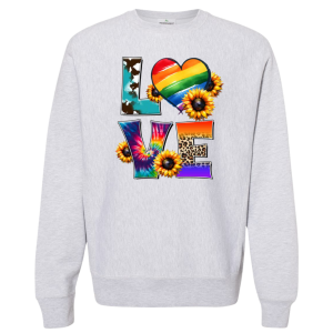 Sweatshirt Love Back