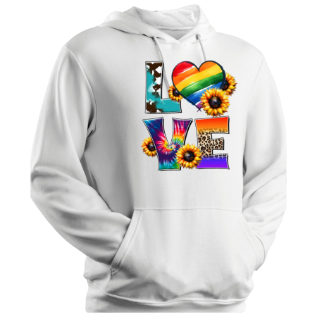 Hoodie Love Back
