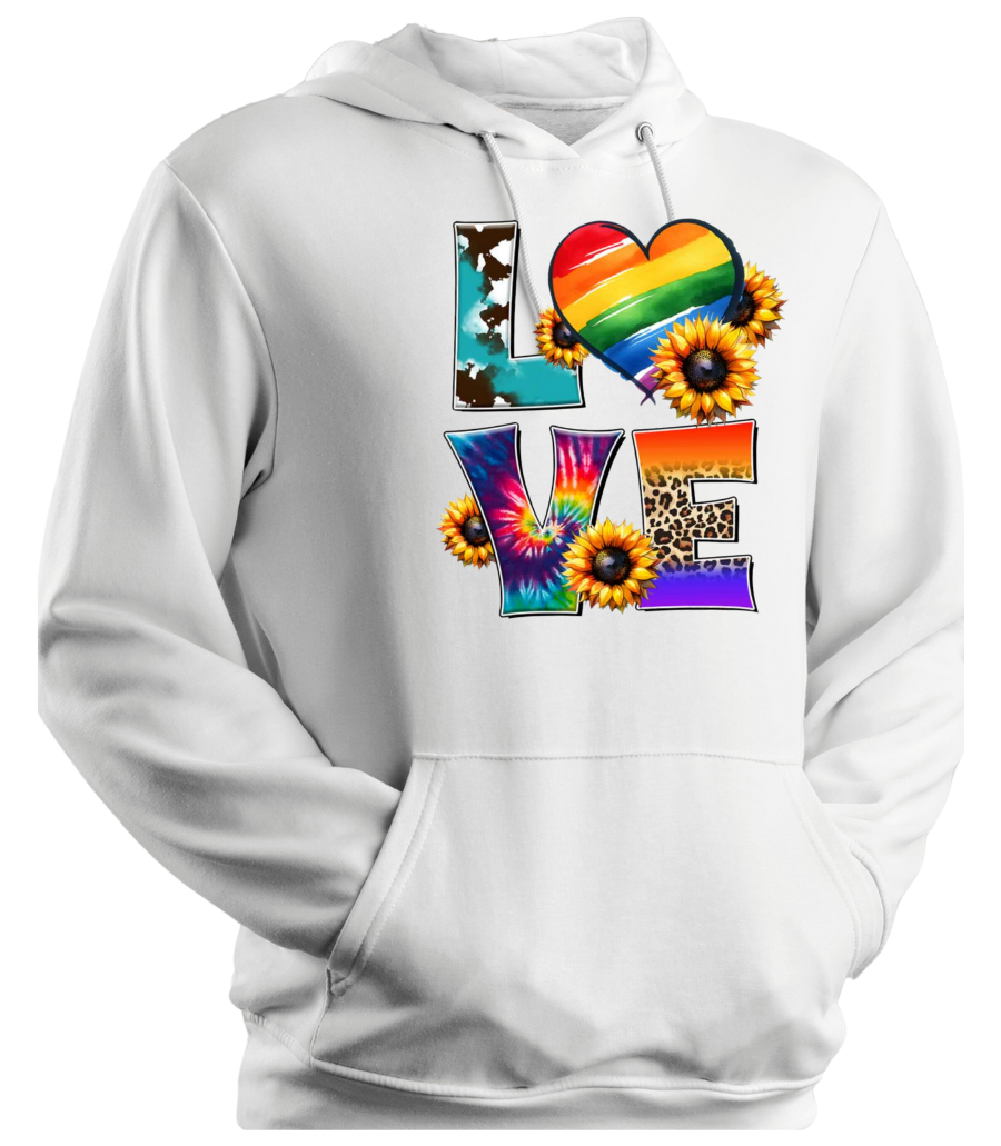 Hoodie Love Back
