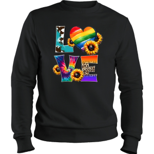 Sweatshirt Love Back