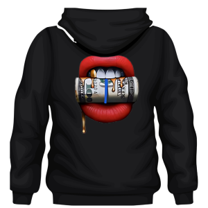 Hoodie Money Lips