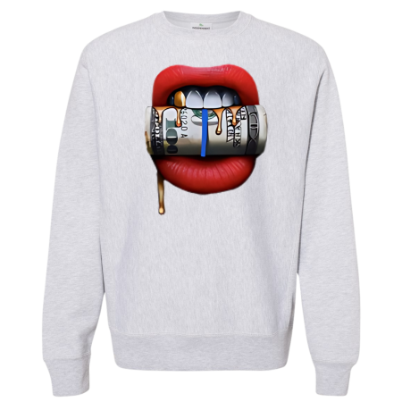 Sweatshirt Money Lips