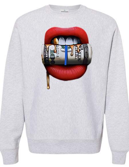 Sweatshirt Money Lips